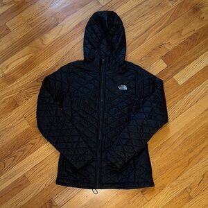 North Face Women's Black Quilted Jacket